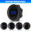 Voltage Meter,12V LED Digital Display Voltage Meter Car Voltmeter Measuring Device Voltage Tester Measuring Device 4