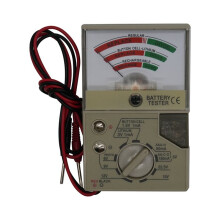 Batterijtester met Meter Elektrische Spanningstester voor AA AAA CDN-Knoopcelbatterijen Batterijtester Checker