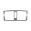 Fibre de Carbone pour  Série 1 E87 E81 E82 2008-2013 Garniture de Couvercle de Sortie D'Aération de Commande Centrale Accessoires Intérieurs 1