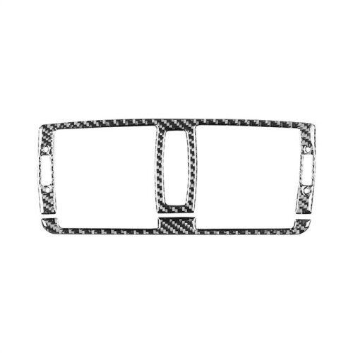 Fibre de Carbone pour  Série 1 E87 E81 E82 2008-2013 Garniture de Couvercle de Sortie D'Aération de Commande Centrale Accessoires Intérieurs