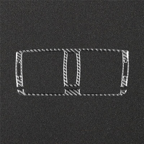 Fibre de Carbone pour  Série 1 E87 E81 E82 2008-2013 Garniture de Couvercle de Sortie D'Aération de Commande Centrale Accessoires Intérieurs 2