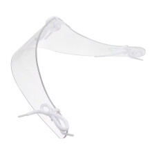 Escudo Anti-Neblina para Capacete de Hóquei no Gelo Viseira Transparente Equipamento de Proteção Facial Equipamento de Proteção Capacete Viseira