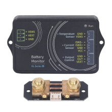 Batterijmonitor, -Batterijcapaciteitstester, 100A 0-120V Voltmeter AmpèRemeter-Testtool, Draadloze Batterijmultimeter