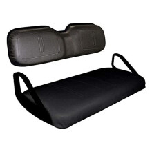 1 Juego de Cubierta Inferior y Respaldo del Asiento Delantero del Carrito de  para EZGO TXT 1994-2014 71602-G06, 71753-G07