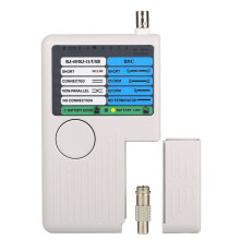 Professionele Multi Functie 4 in 1 Netwerk Kabel Tester RJ45/RJ11/USB/BNC LAN Kabel Cat5 Cat6 Draad Tester