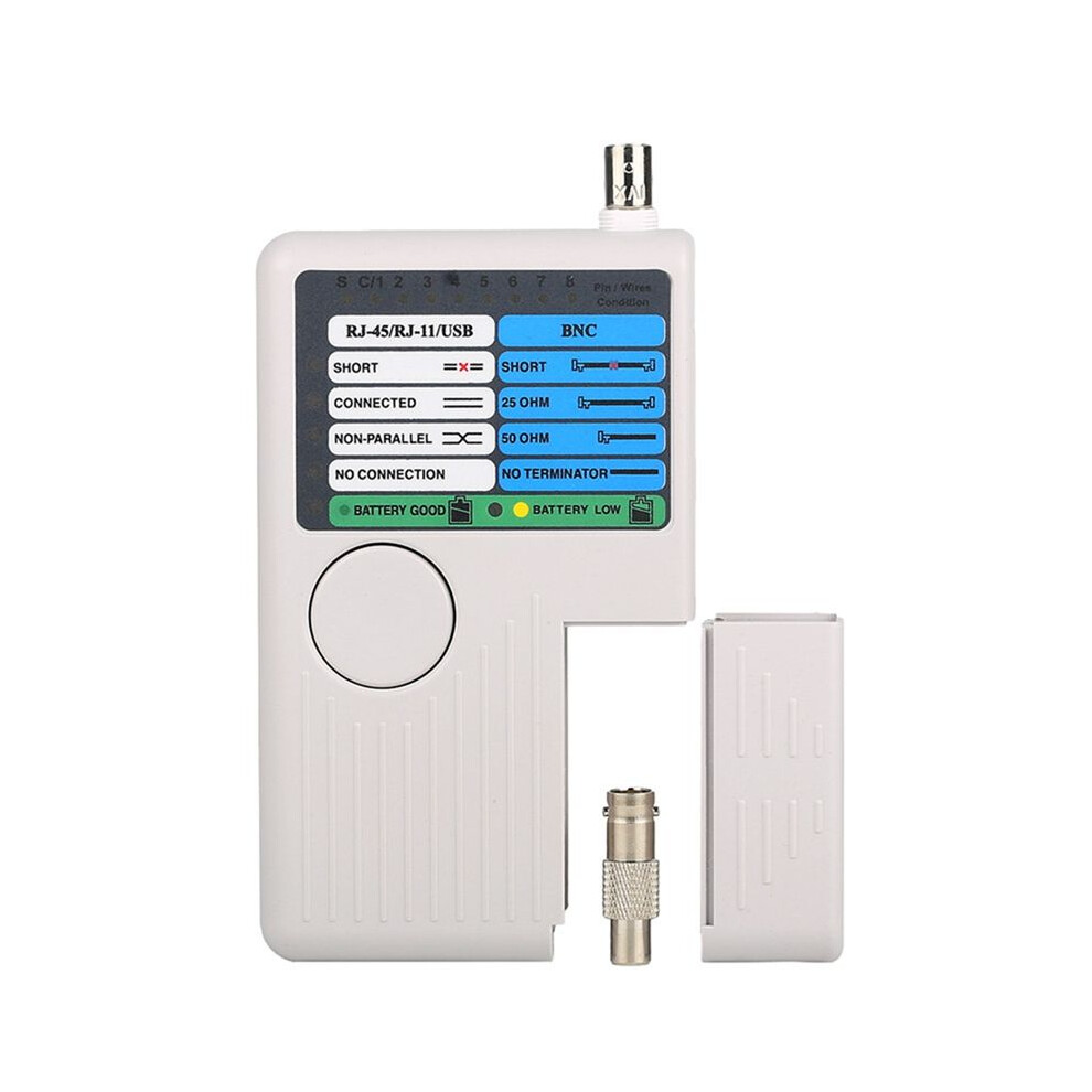 Professional Multi Function 4 In 1 Network Cable Tester Rj45/Rj11/Usb/Bnc Lan Cable Cat5 Cat6 Wire Tester 6032659082988