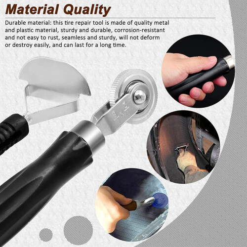 70Pcs Tire Patch Kit Heavy Duty,Car Pressure Wheel 2