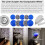 70Pcs Tire Patch Kit Heavy Duty,Car Pressure Wheel 4