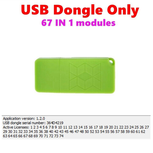 67 in 1 Usb Dongle Sm2 Pro J2534 Vci Pcm Ecu Programmer Ecu Read&Write V1.20 Eeprom Flash Bench 2