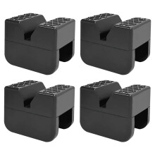 Wagenheber-StäNderpolster, Universal-Gummi-Wagenheber-Pad-Adapter, SchienenquetschschweißSchutz, 4Er-Pack
