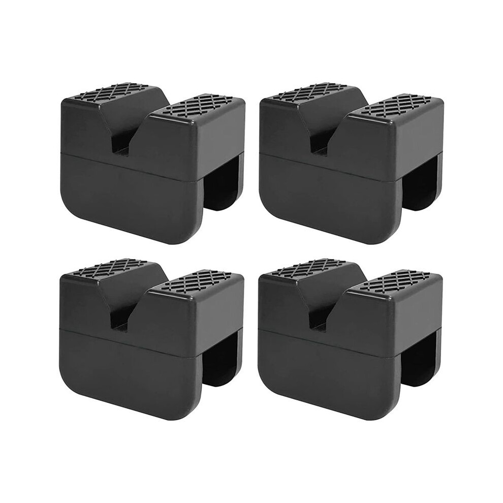 Jacks Stand Pads, Universal Rubber Jacks Pad Adapter, Rail Pinch Welds Protector, 4 Pack 6134053826868