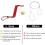 Trailer Brakes Breakaway Kit with , LED Test Light Electric Breakaway System, Universal Trailer Brake Controller 5