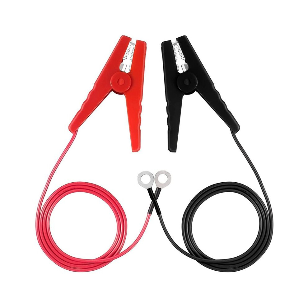 Alligator Clips Booster Jumper Cable 3FT/90cm Automotive Battery Jumper Cables for Car Battery Charging Charger ,2PCS