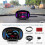 P2 Car HUD - Display OBD GPS Vehicle Speed and Gradient Meter Water Temperature and Fuel Consumption 2