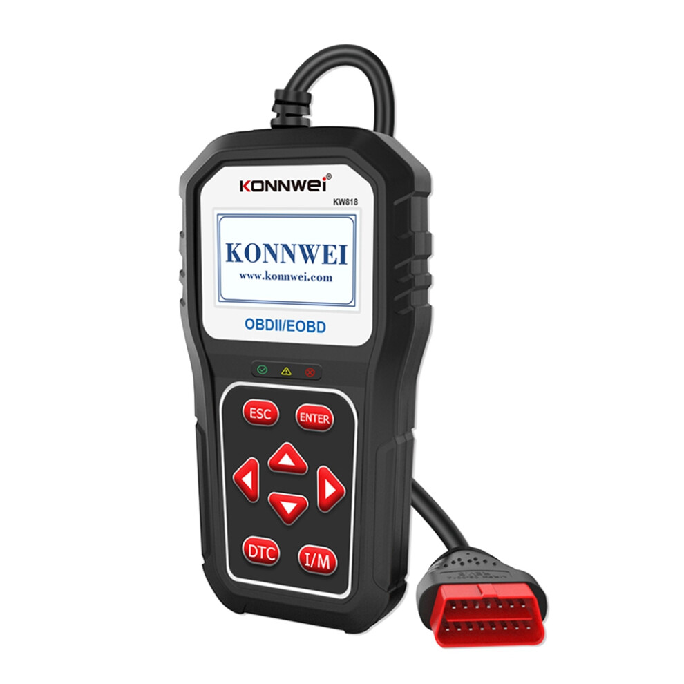 Konnwei Kw818 Obd2 Scanner 12V Car Diagnostic Instrument Engine Diagnostic Scanner Tool 6031855650762