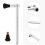 Valve Stem Puller Installer Tool, Single  Tire Valve Core Remover Installer Tool(40Pcs) 1