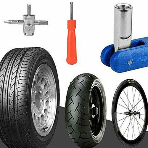 43Pcs Valve Installation Tool Kit Tire Valve Stem Tool Puller and Installation Kit 1
