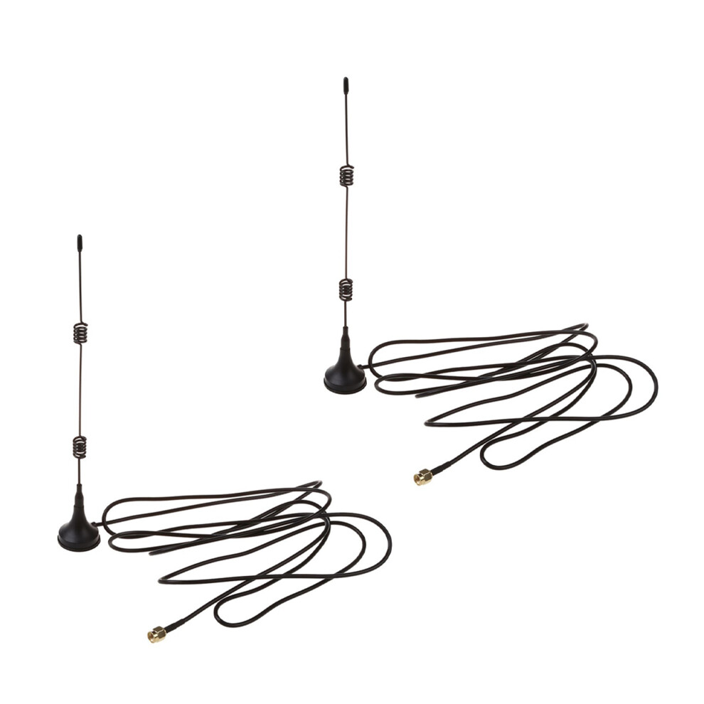 2X Wifi Antenna Booster 7Dbi 2.4Ghz For Wireless Lan Wlan 4713277671052
