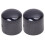 2X Black Electric Guitar Volume Tone Control Knob 1