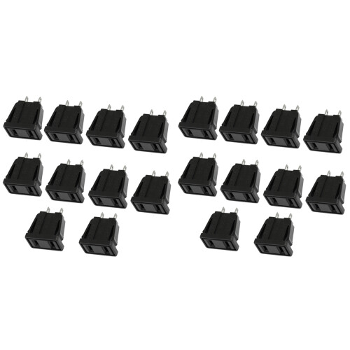 2X 10 x US Type Panel Mounting AC Power Socket Outlet AC 250V 10A
