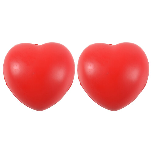 2X Heart Stress Reliever  Red