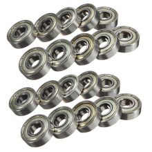20pcs 8 x 22 x 7mm Skateboard Scooter Bearings Wheels ABEC-5 608ZZ