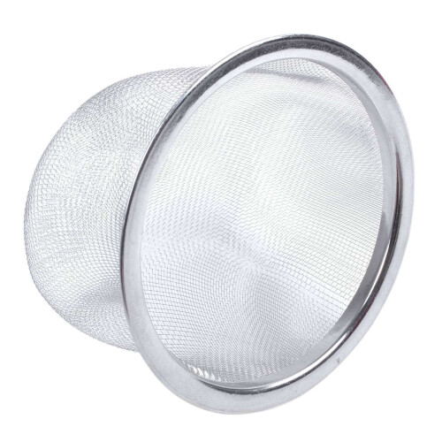 2X teapot diameter 80mm metal mesh tea Leaf spices strainer basket 2