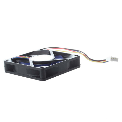 2X 12V  32 70mm 4-Pin Computer Case CFM PWM CPU PC Fan  & Black 2