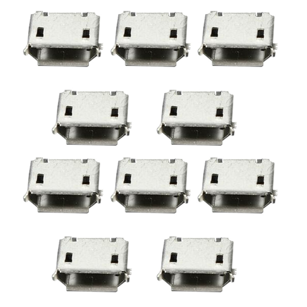 100Pcs Micro Usb Type B Female 5Pin Smt Socket Jack Connector Port Pcb Board Typecat