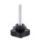 2X M8 x 40mm Screws Star  Wing screw Clamp knob handle black 5
