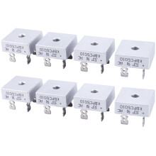 8X 50A 1000V MetallgehäUse Einphasen-DiodenbrüCkengleichrichter KBPC5010
