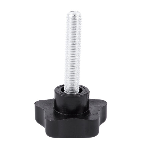 2X M8 x 40mm Screws Star  Wing screw Clamp knob handle black 1