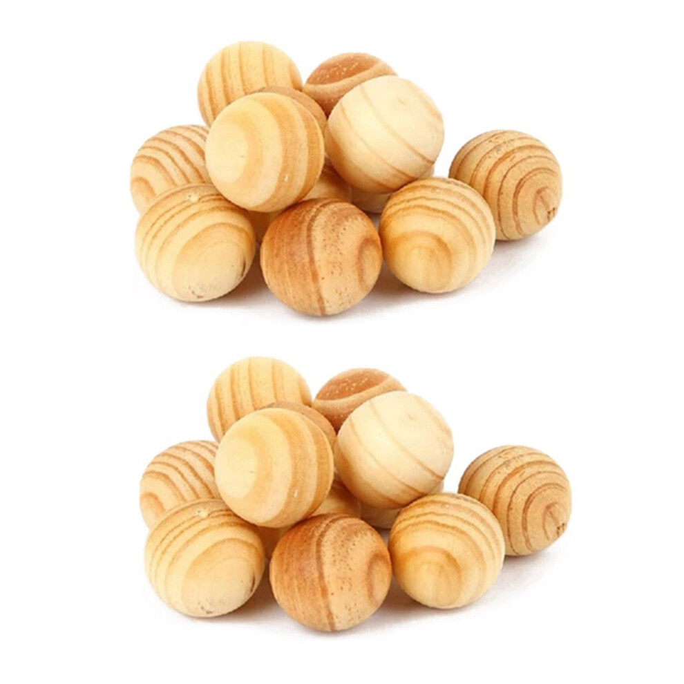 4X Natural Cedar Wood Moth Balls Camphor Repellent Wardrobe Clothes Drawer Lavender