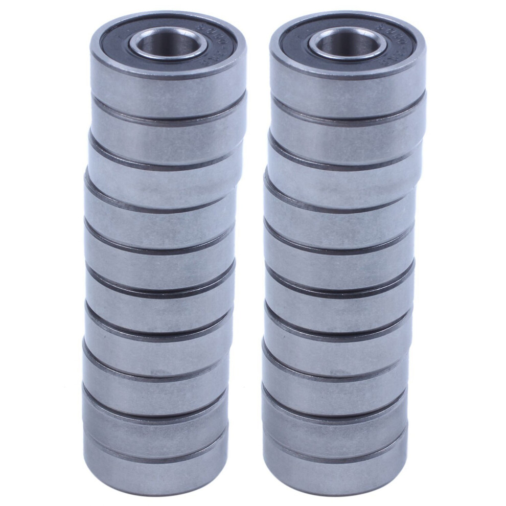 20Pcs 6000Rs Shielded Deep Radial Bearings 10Mmx26mmx8mm 6033963927507