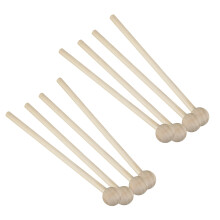 Baguette De Percussion De Maillet De Bois À 4 Paires Pour Carillon D'Énergie,Xylophone,Bloc En Bois,Glockenspiel Et