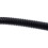 2X 20-Ft-Polyethylenschlauch mit Geteiltem Drahtwebstuhl und Schwarzer HüLse 10Mm Innendurchmesser 5