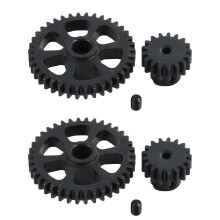 2X Upgrade Part Metal Reduction Gear + Motor Gear Spare Parts for A949 A959 A969 A979 K929