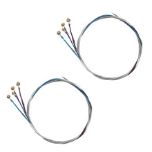 8x Violin Strings E-A-D-G Core Steel+Nickel Wound Exquisite Stringed Musical Instrument Parts Accessories