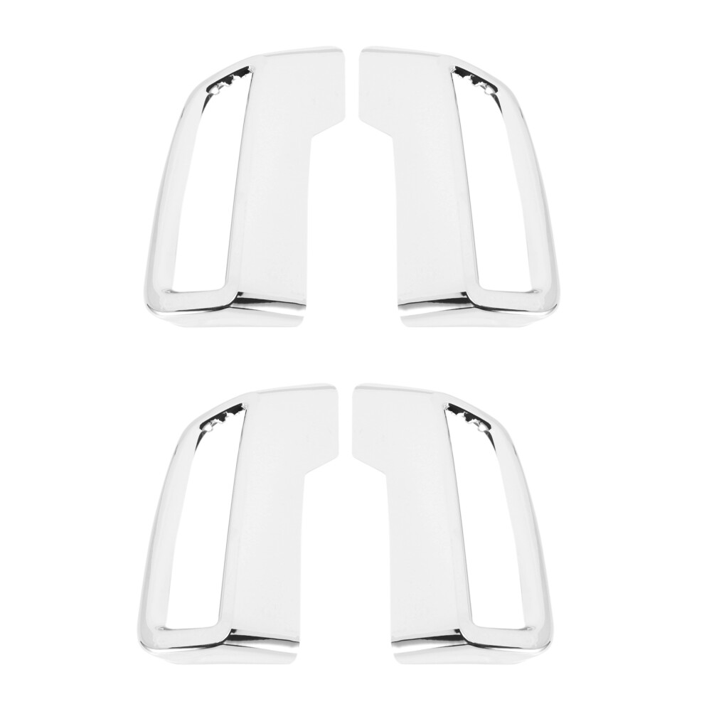 4X For 3008 5008 Allure 2017 - 2019 Exhaust Pipe Tail Cover Abs Rear Exhaust Muffler End Pipe Cover 6132623570975
