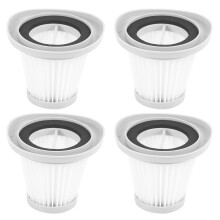 4 Piezas Filtro Hepa De Repuesto Para Midea Sc861 Sc861A Piezas De Repuesto De Aspiradora Filtros Hepa De Limpieza