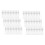 240Pcs Transparent Empty Spray Bottles 3Ml Plastic  Refillable Container Empty Cosmetic Containers 1