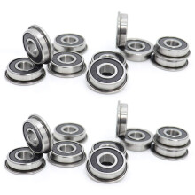 20 StüCk F695-2RS-Lager 5X13X4Mm Miniatur-Rillenkugellager mit Flansch F695RS für VORON Mobius 2/3 3D-Drucker