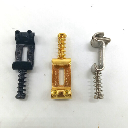 12 Roller Bridge Pull String Code Electric Guitar Saddle for STRATOCASTER Telecaster Electric Guitar Accessories Silver 2