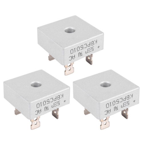 3X Single Phase Diode Bridge Rectifier 50A 1000V KBPC5010 New