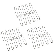 30 PCS 4 Inch Large Metal Safety Pin-- and Strong Enough to Hold Heavy-Weight Fabrics and Materials Canvas