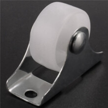 12 Stueck weisse Kunststoff 25mm Durchmesser Moebel Ersatz Stuetzrad