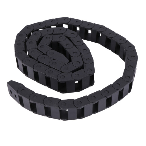 3X 10 x 20mm 1M Open  Both Side Plastic Towline Cable Drag Chain 1