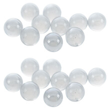 20 Pcs Marbles 16mm glass marbles Knicker glass balls decoration color nuggets toy transparent