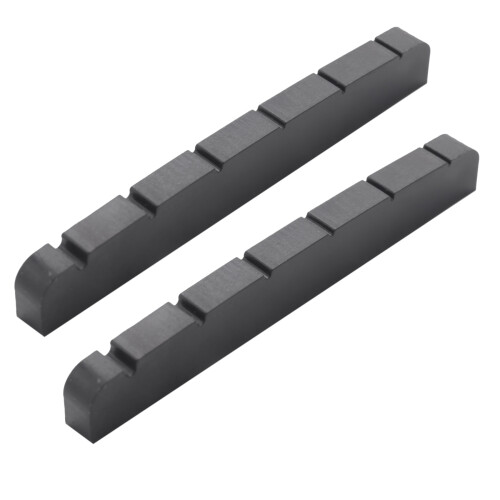 2X PT500000 XL Black Self-Lubricating Slotted Nut