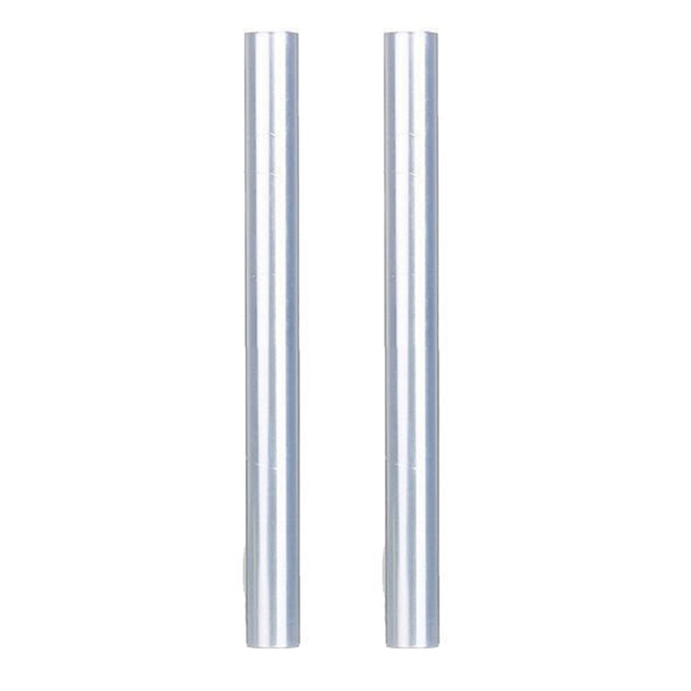 2X 12 Inch X 48 Inch Clear Protective Vinyl Film Tint Headlight Taillight Fog Wrap 4712444431642